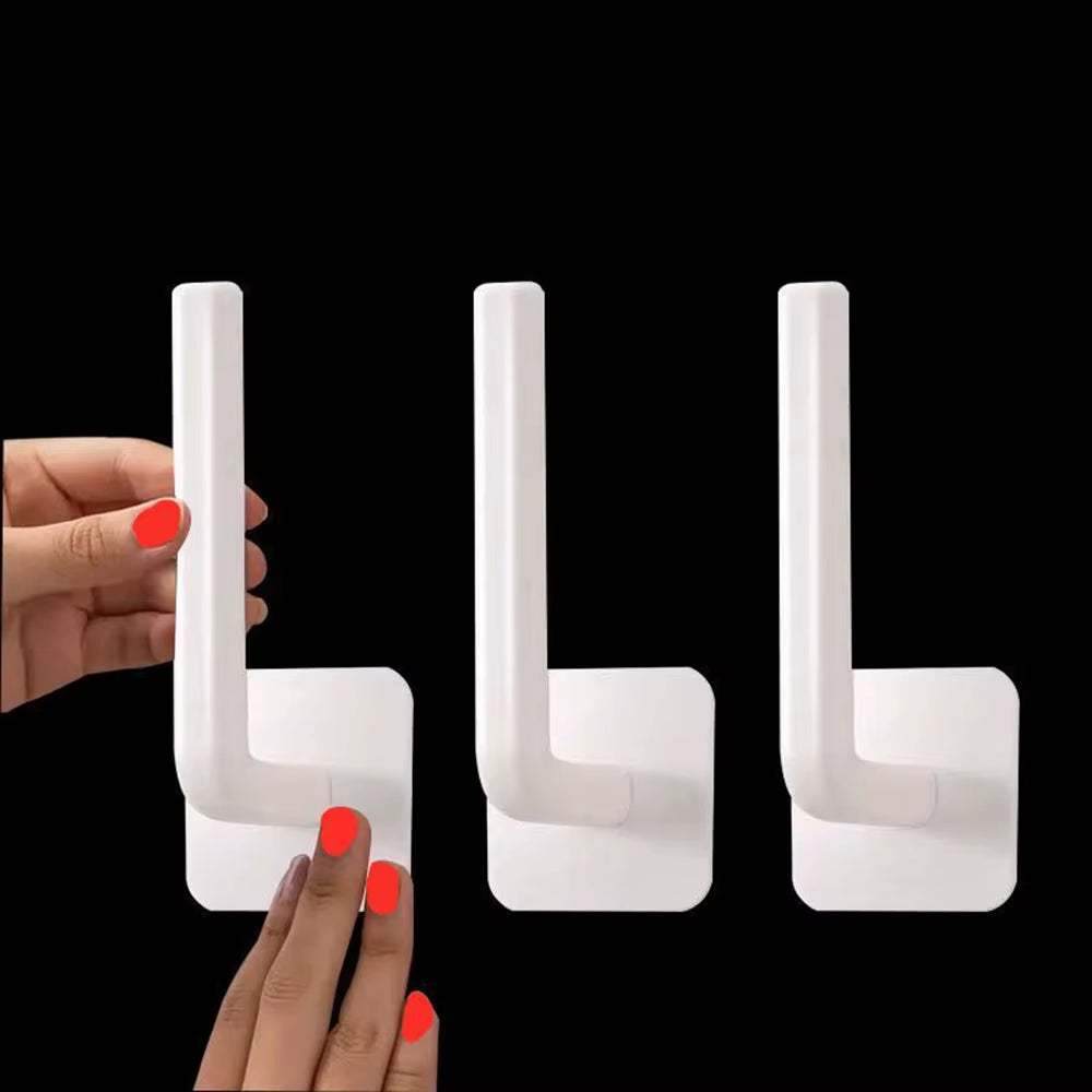hanging utensil holder No Hole Multifunctional Hooks Lazy Rag Hangers