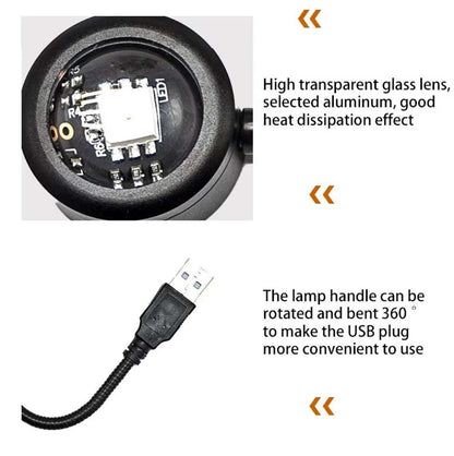 LED Sunset Lamp Nightlights USB Projector Birthday Party Decoration Mood Lights for Bedroom Living Room Wall Photography