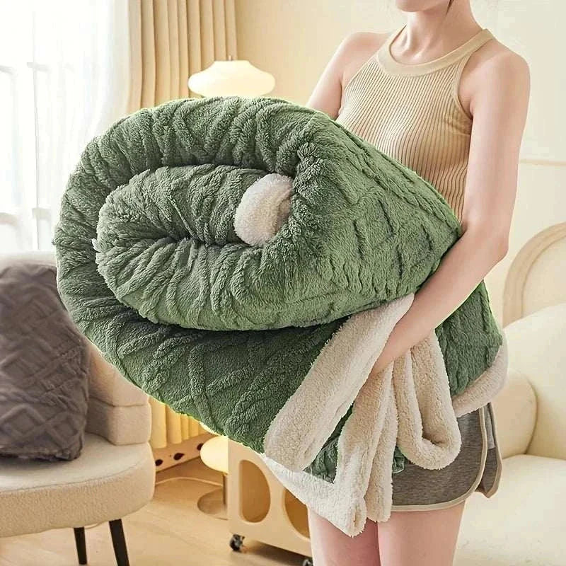 Calming and Sleep Aid Weighted Blanket 3KG Sherpa (All-Season Comfort)