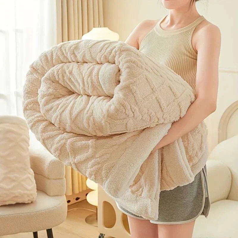 Calming and Sleep Aid Weighted Blanket 3KG Sherpa (All-Season Comfort)