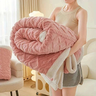 Calming and Sleep Aid Weighted Blanket 3KG Sherpa (All-Season Comfort)