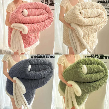 Calming and Sleep Aid Weighted Blanket 3KG Sherpa (All-Season Comfort)