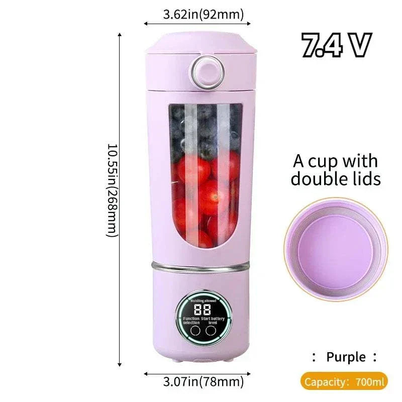 Portable Juice Blender Fast Mix Blender for Smoothies Shakes On-The Go