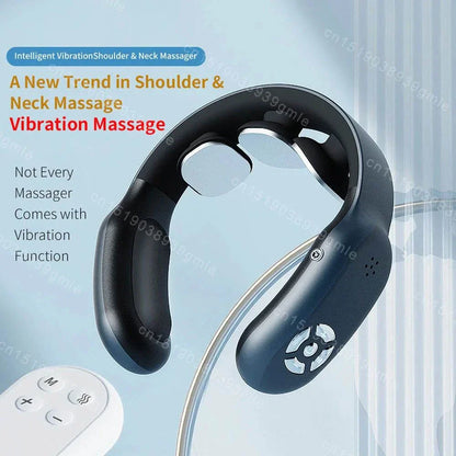ELEVORA Neck Shoulder Massager Finger Pressure Heated Back Massagers Electric Kneading Muscles Massage Pillow Neck Waist Leg Body