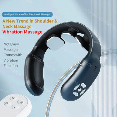 ELEVORA Neck Shoulder Massager Finger Pressure Heated Back Massagers Electric Kneading Muscles Massage Pillow Neck Waist Leg Body