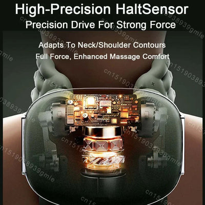 ELEVORA Neck Shoulder Massager Finger Pressure Heated Back Massagers Electric Kneading Muscles Massage Pillow Neck Waist Leg Body