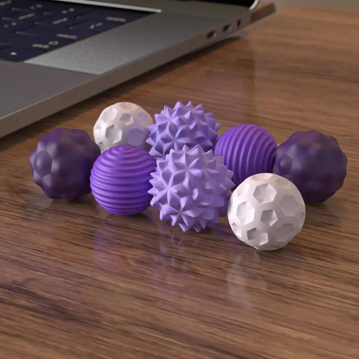 Fidget Toys Magnetic Stress Balls for Adults Calming Sensory Toy Set..