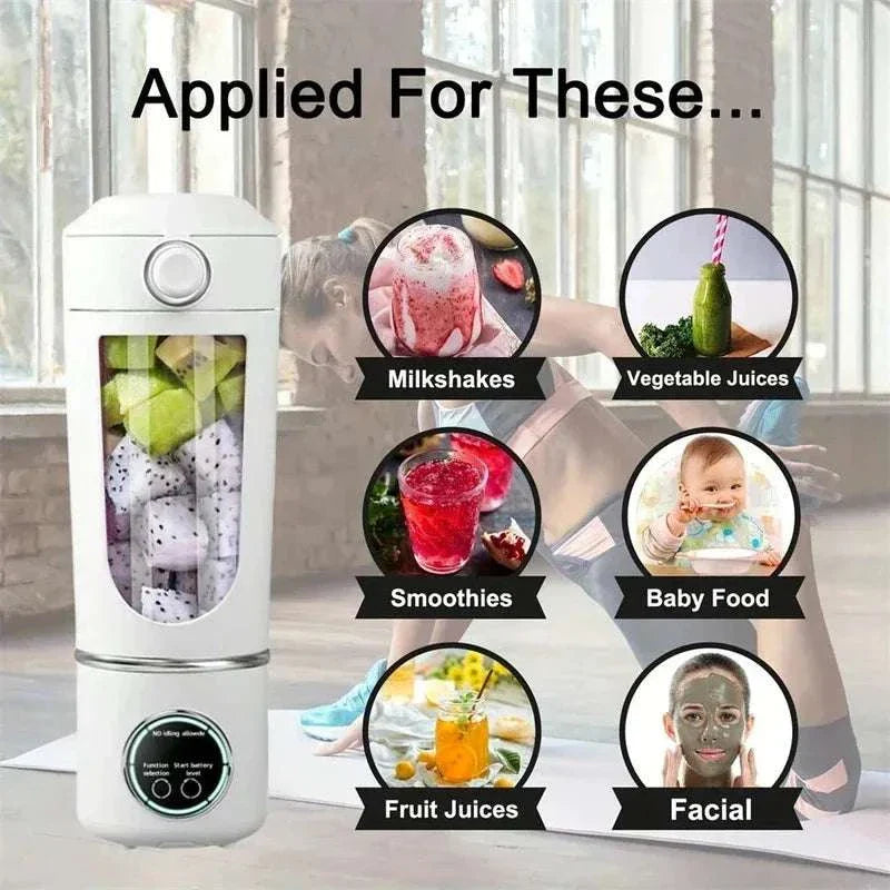 Portable Juice Blender Fast Mix Blender for Smoothies Shakes On-The Go