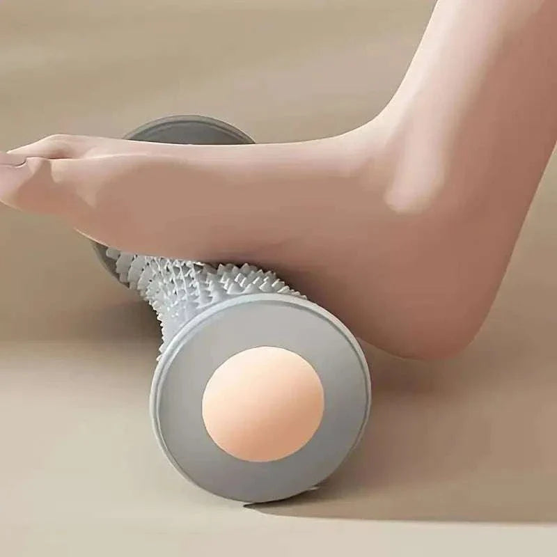 Portable Foot Massager Roller: Deep Tissue Relief for Plantar Fasciitis & Nerve Relaxation. Ideal Gift for Pain Relief & Reflexo