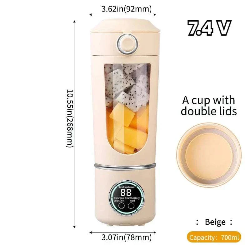 Portable Juice Blender Fast Mix Blender for Smoothies Shakes On-The Go