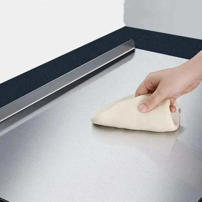 Practical Stainless Steel Cutting Board, Multi-Purpose Kneading, Fruit Cutting, Antibacterial, Easy to Clean Kitchen Surface