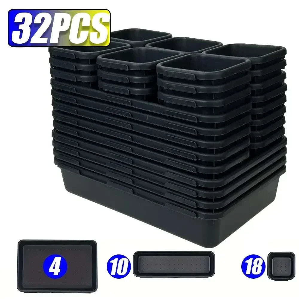 Drawers Organization -8/26/47Pcs Tool Tray Organizer Set for Workbench