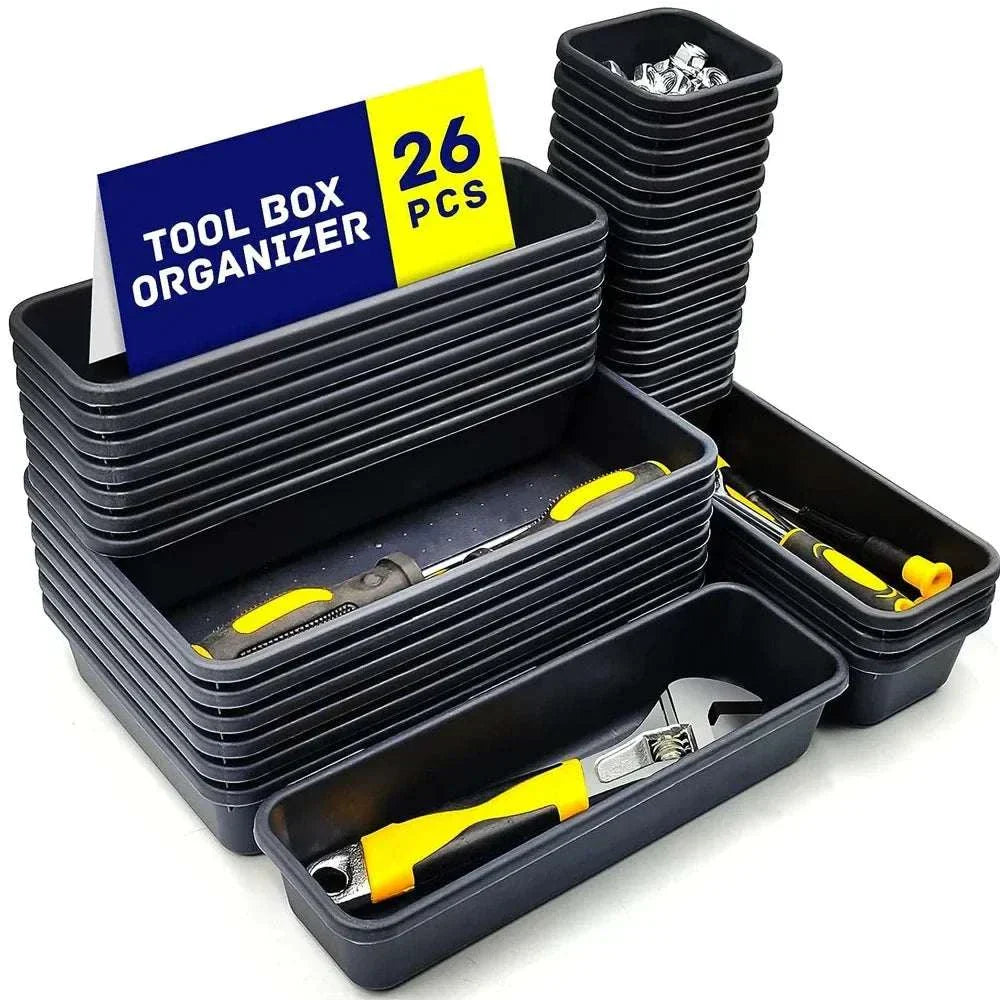 Drawers Organization -8/26/47Pcs Tool Tray Organizer Set for Workbench