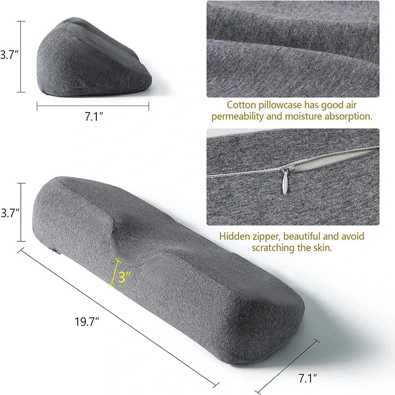 Cervical Pillow, Memory Foam Contour Pillow, Bed Pillows for Side Sleeper Ergonomic Orthopedic Sleeping Pillow, Neck Pillow