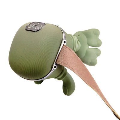 ELEVORA Neck Shoulder Massager Finger Pressure Heated Back Massagers Electric Kneading Muscles Massage Pillow Neck Waist Leg Body