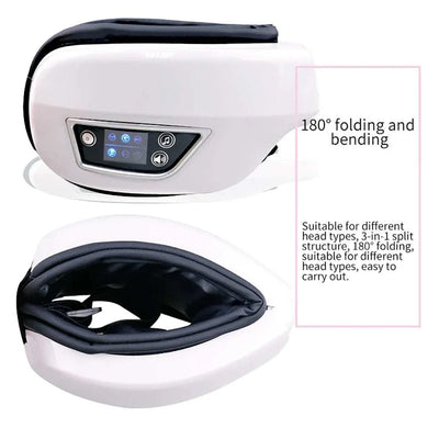 Smart Portable Vibration Eye Massager Airbag Compress Eye Care Tool Bluetooth Music Eye Massage Eye Relax Fatigue Sleepping Mask