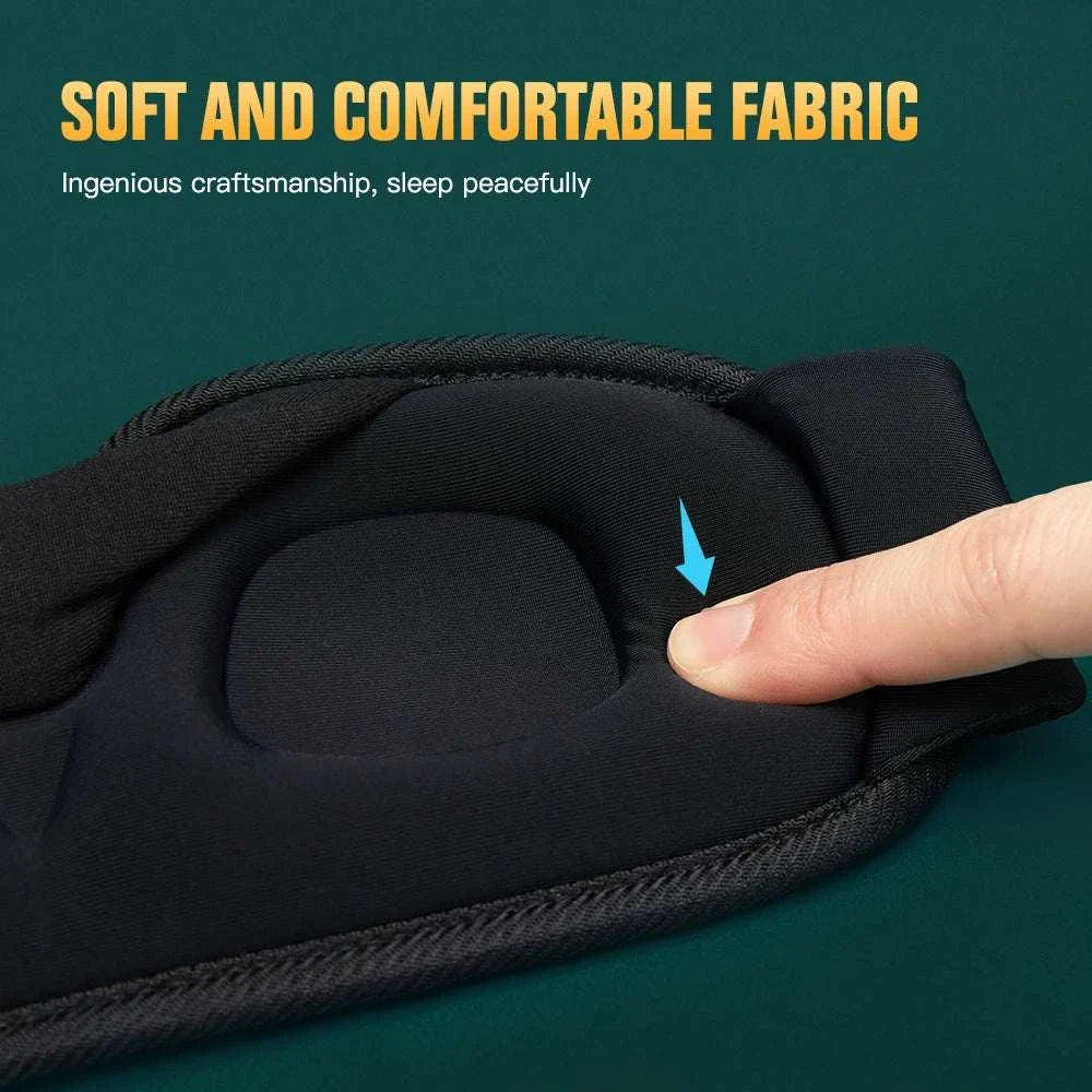 3D Sleeping Mask Block Out Light Sleep Mask for Eyes Sleepmaker Eyeshade Blindfold Sleeping Face Mask Eye Patch Breathable