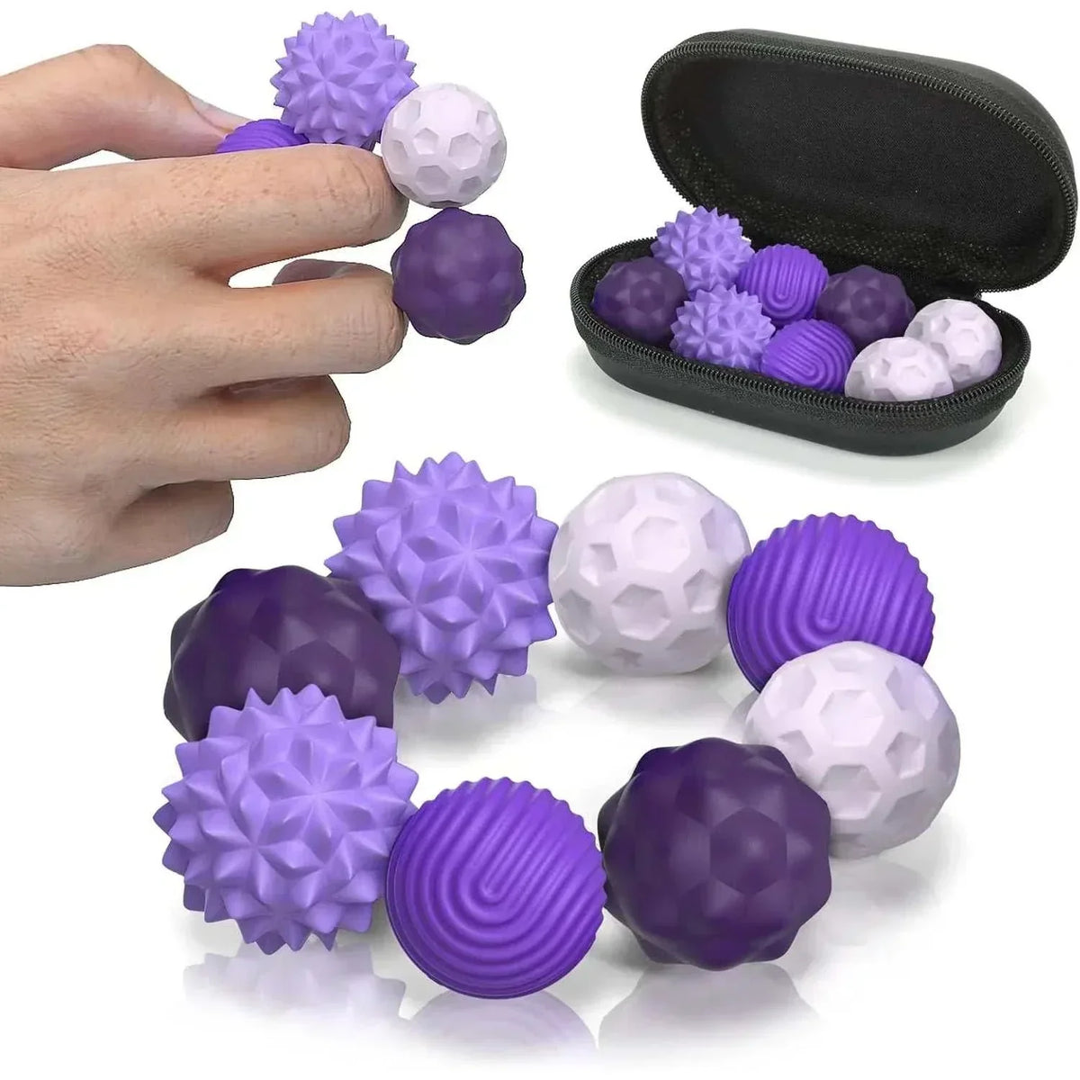 Fidget Toys Magnetic Stress Balls for Adults Calming Sensory Toy Set..