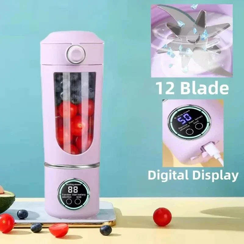 Portable Juice Blender Fast Mix Blender for Smoothies Shakes On-The Go