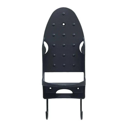 Portable Iron Holder Hotel Household Ironing Board Hanger Black White Wall Mount Iron Storage Rack Home Storage Supplies