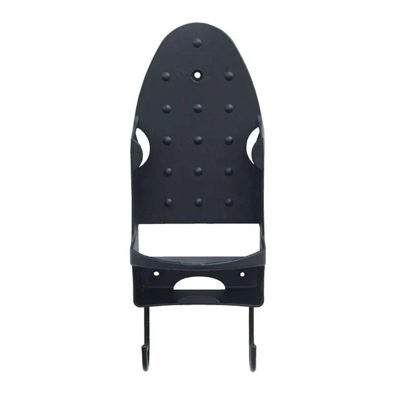Portable Iron Holder Hotel Household Ironing Board Hanger Black White Wall Mount Iron Storage Rack Home Storage Supplies
