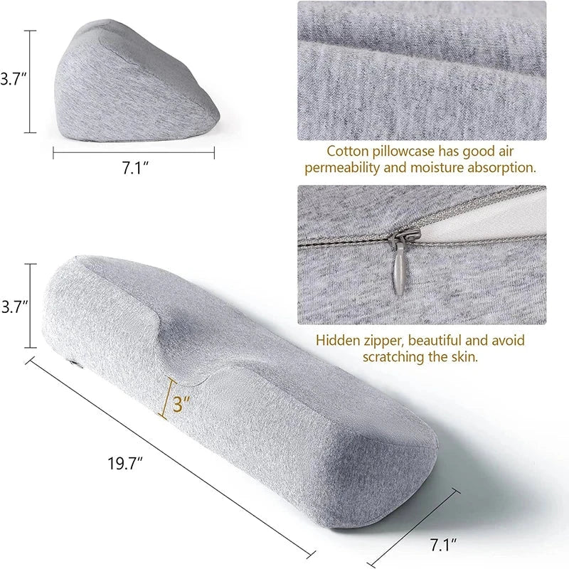 Cervical Pillow, Memory Foam Contour Pillow, Bed Pillows for Side Sleeper Ergonomic Orthopedic Sleeping Pillow, Neck Pillow