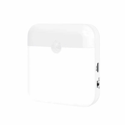 LED Smart Human Body Sensor Night Lights Emergency Automatic Lighting USB Charging Wireless Magentic Suction LED Cabinet Lights
