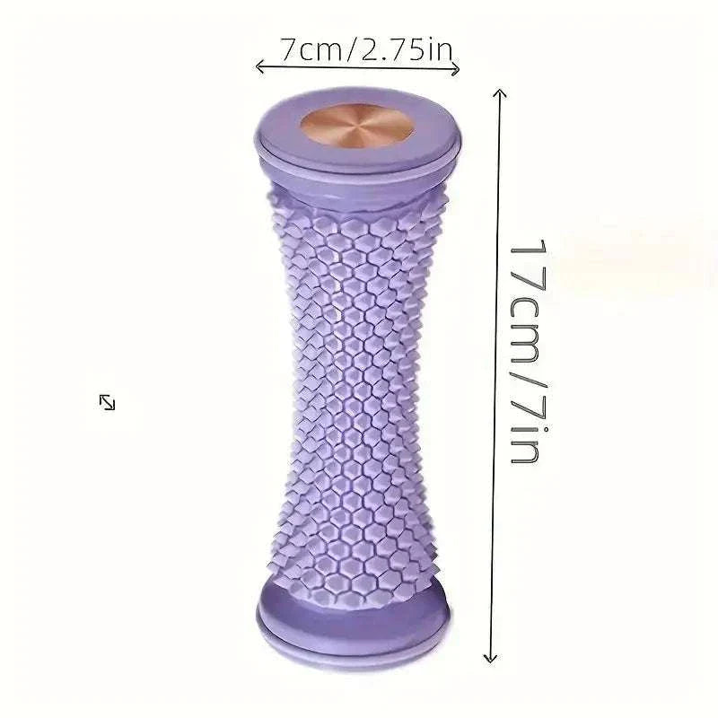 Portable Foot Massager Roller: Deep Tissue Relief for Plantar Fasciitis & Nerve Relaxation. Ideal Gift for Pain Relief & Reflexo