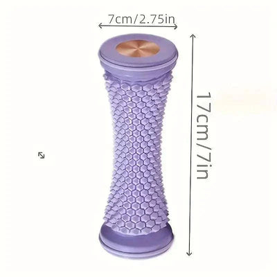 Portable Foot Massager Roller: Deep Tissue Relief for Plantar Fasciitis & Nerve Relaxation. Ideal Gift for Pain Relief & Reflexo