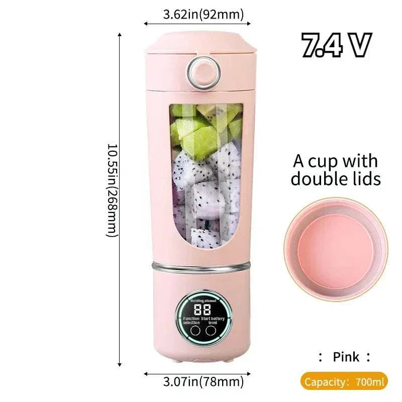 Portable Juice Blender Fast Mix Blender for Smoothies Shakes On-The Go