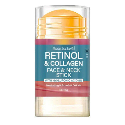 Retinol Lifting Firming Cream stick with collagen and hyaluronic acid for face and neck moisturizing and wrinkle smoothing