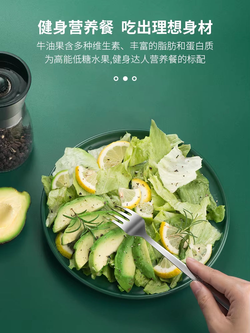 Fruit Slicer Avocado Knife Gadget Stainless Steel Cutter for KitchenHQ