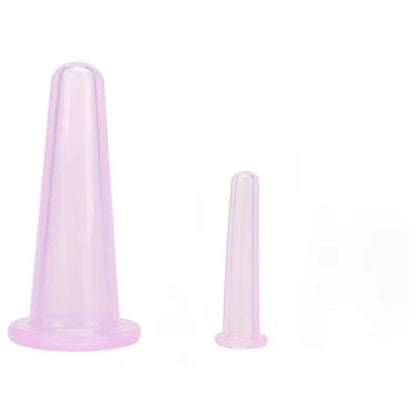 Silicone Vacuum Cupping Massage Jars anti Cellulite Massage Facial Suction Cups Face Neck Lift Skin Scraping Guasha anti Wrinkle