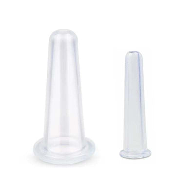 Silicone Vacuum Cupping Massage Jars anti Cellulite Massage Facial Suction Cups Face Neck Lift Skin Scraping Guasha anti Wrinkle